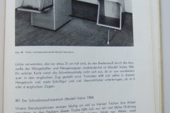Velox Korrespondenztisch Modell Sekretärin